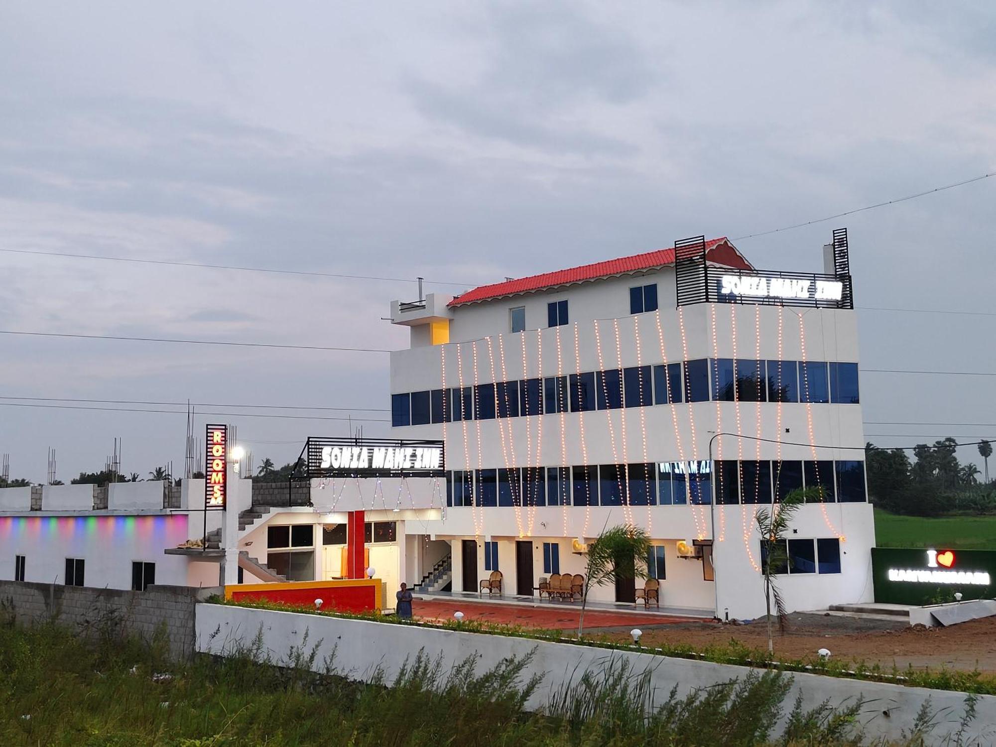 Hotel Sonia Mahi Inn كانياكومارى المظهر الخارجي الصورة